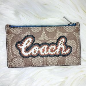 Coach Zip Card Case F76866